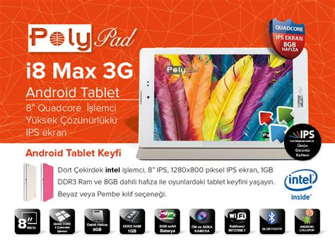 polypad i8 max 16 gb fiyatları